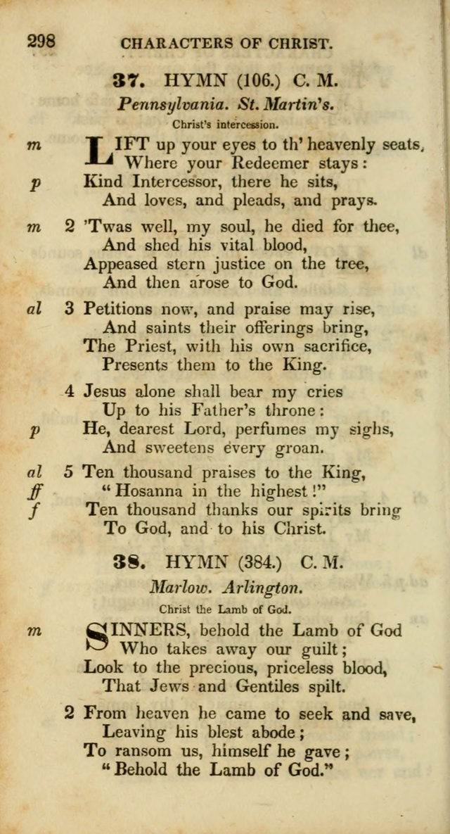 Psalms and Hymns, Adapted to Public Worship: and approved by the General Assembly of the Presbyterian Church in the United States of America: the latter being arranged according to subjects... page 298
