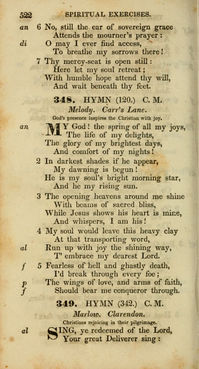 Psalms and Hymns, Adapted to Public Worship: and approved by the General Assembly of the Presbyterian Church in the United States of America: the latter being arranged according to subjects... page 524