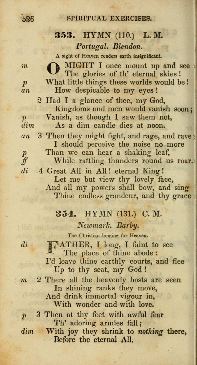 Psalms and Hymns, Adapted to Public Worship: and approved by the General Assembly of the Presbyterian Church in the United States of America: the latter being arranged according to subjects... page 528
