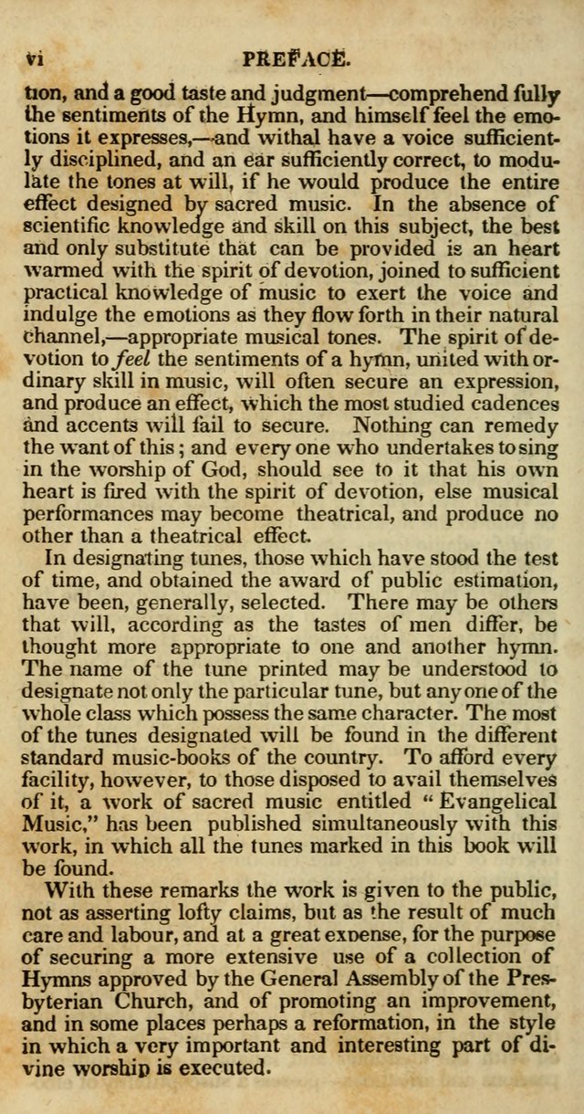 Psalms and Hymns, Adapted to Public Worship: and approved by the General Assembly of the Presbyterian Church in the United States of America: the latter being arranged according to subjects... page 6