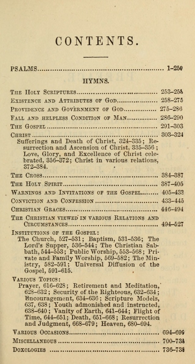 Psalms and Hymns: adapted to social, private and public worship in the Cumberland Presbyterian Chruch page 3