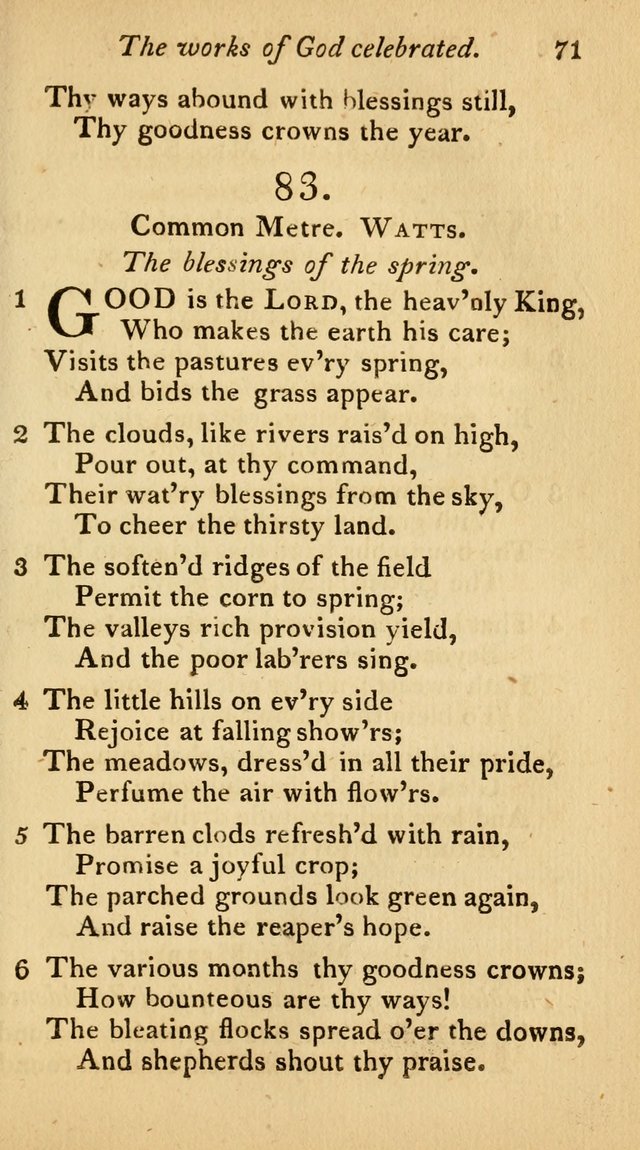 The Philadelphia Hymn Book; or, a selection of sacred poetry, consisting of psalms and hymns from Watts...and others, adapted to public and private devotion page 104