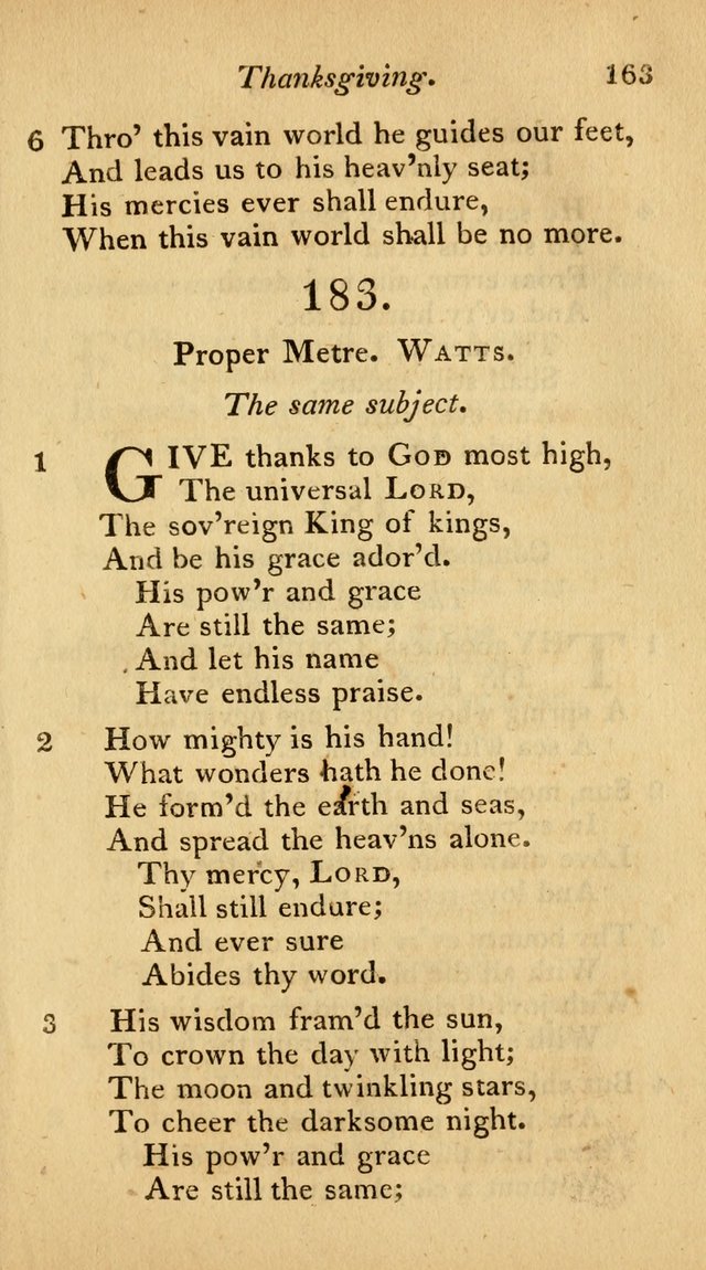 The Philadelphia Hymn Book; or, a selection of sacred poetry, consisting of psalms and hymns from Watts...and others, adapted to public and private devotion page 196