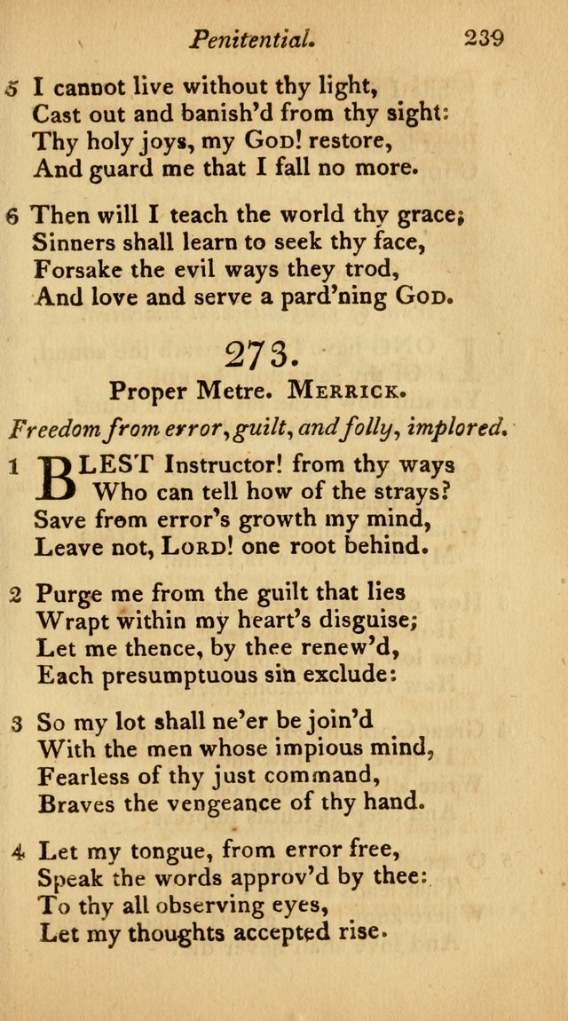 The Philadelphia Hymn Book; or, a selection of sacred poetry, consisting of psalms and hymns from Watts...and others, adapted to public and private devotion page 272