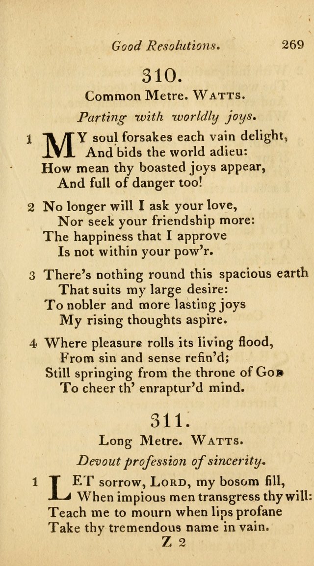 The Philadelphia Hymn Book; or, a selection of sacred poetry, consisting of psalms and hymns from Watts...and others, adapted to public and private devotion page 302
