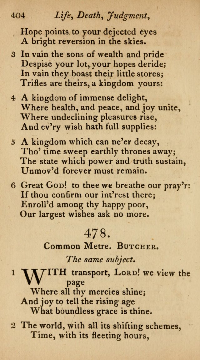 The Philadelphia Hymn Book; or, a selection of sacred poetry, consisting of psalms and hymns from Watts...and others, adapted to public and private devotion page 437