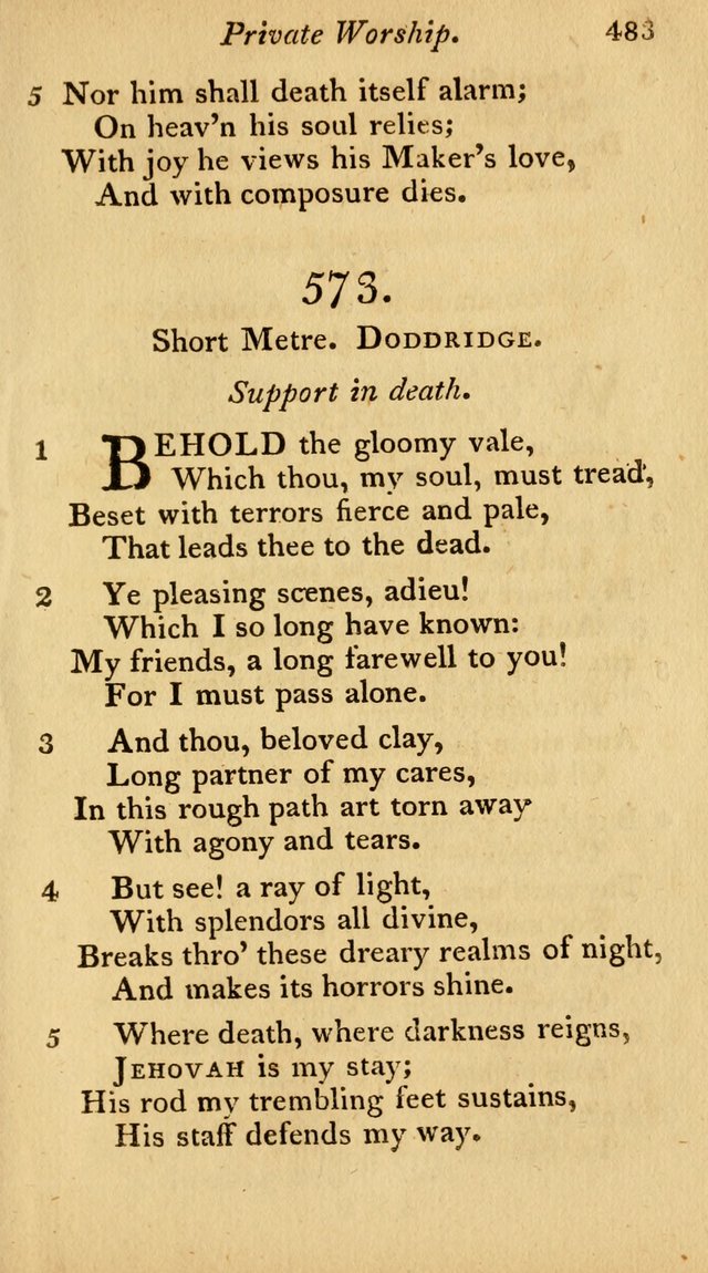 The Philadelphia Hymn Book; or, a selection of sacred poetry, consisting of psalms and hymns from Watts...and others, adapted to public and private devotion page 516