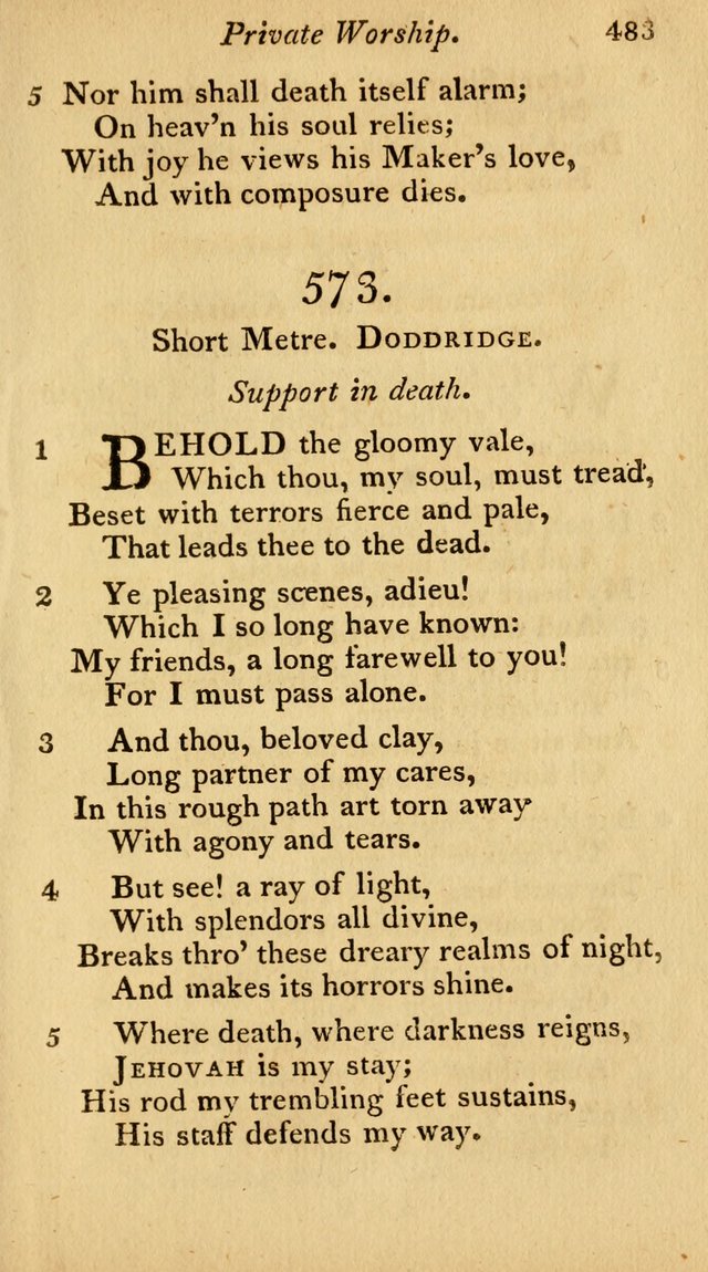 The Philadelphia Hymn Book; or, a selection of sacred poetry, consisting of psalms and hymns from Watts...and others, adapted to public and private devotion page 516