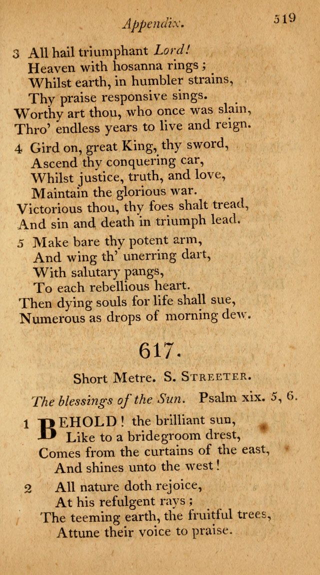 The Philadelphia Hymn Book; or, a selection of sacred poetry, consisting of psalms and hymns from Watts...and others, adapted to public and private devotion page 552