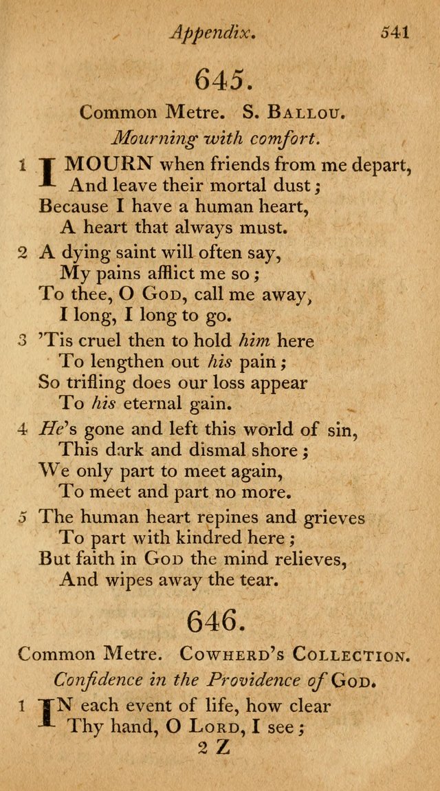 The Philadelphia Hymn Book; or, a selection of sacred poetry, consisting of psalms and hymns from Watts...and others, adapted to public and private devotion page 574