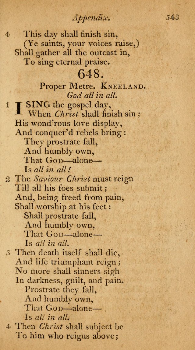 The Philadelphia Hymn Book; or, a selection of sacred poetry, consisting of psalms and hymns from Watts...and others, adapted to public and private devotion page 576