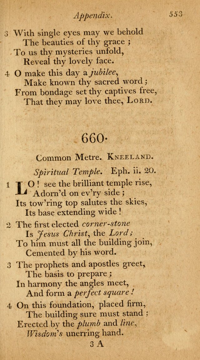 The Philadelphia Hymn Book; or, a selection of sacred poetry, consisting of psalms and hymns from Watts...and others, adapted to public and private devotion page 586