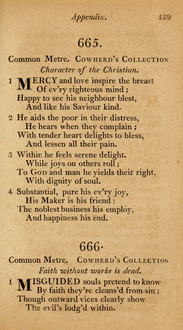The Philadelphia Hymn Book; or, a selection of sacred poetry, consisting of psalms and hymns from Watts...and others, adapted to public and private devotion page 592