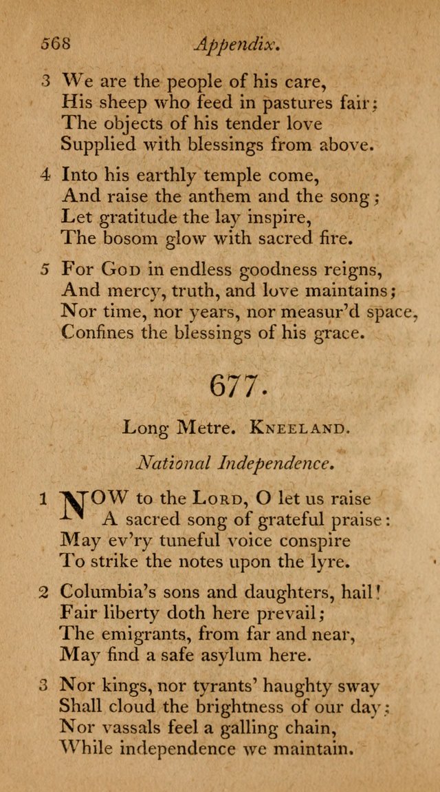 The Philadelphia Hymn Book; or, a selection of sacred poetry, consisting of psalms and hymns from Watts...and others, adapted to public and private devotion page 601