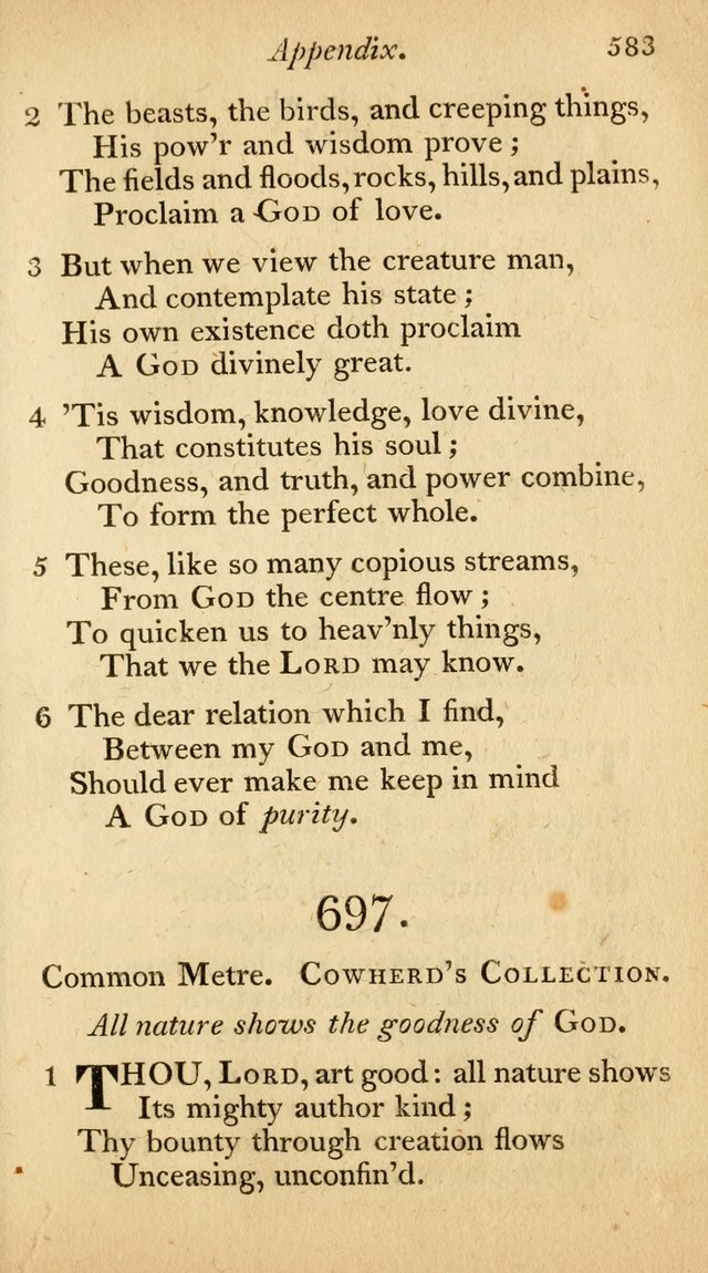 The Philadelphia Hymn Book; or, a selection of sacred poetry, consisting of psalms and hymns from Watts...and others, adapted to public and private devotion page 616