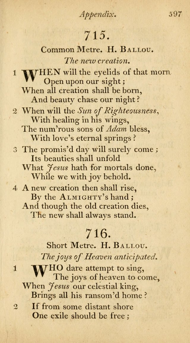 The Philadelphia Hymn Book; or, a selection of sacred poetry, consisting of psalms and hymns from Watts...and others, adapted to public and private devotion page 630