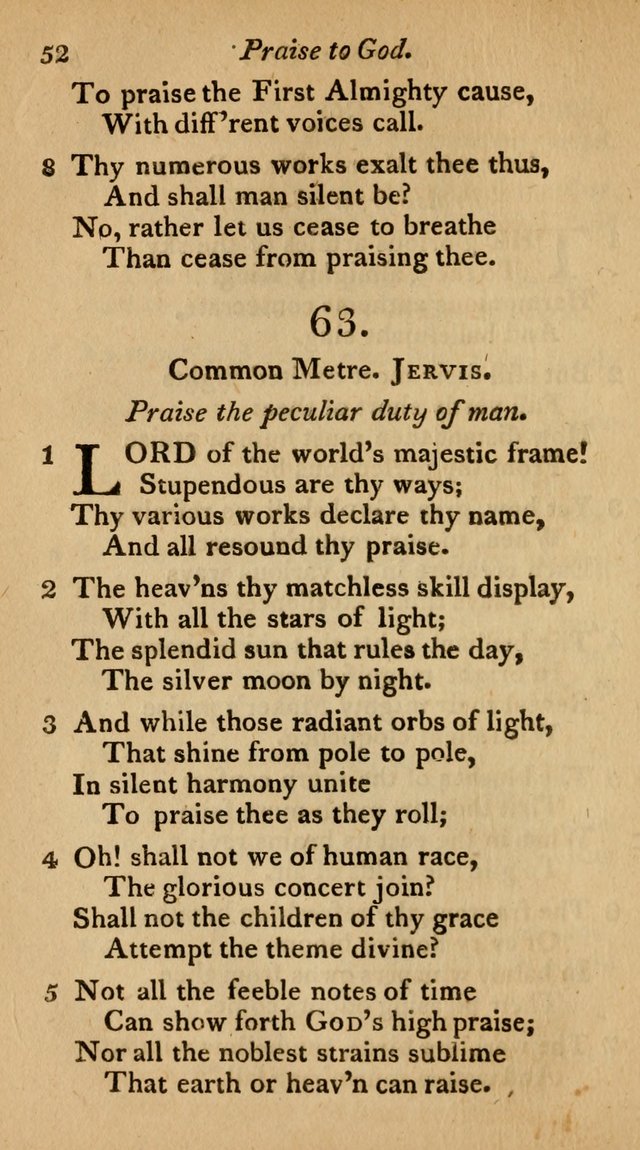 The Philadelphia Hymn Book; or, a selection of sacred poetry, consisting of psalms and hymns from Watts...and others, adapted to public and private devotion page 85