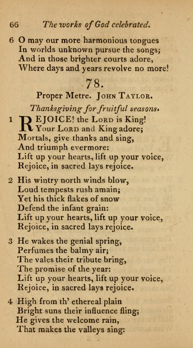 The Philadelphia Hymn Book; or, a selection of sacred poetry, consisting of psalms and hymns from Watts...and others, adapted to public and private devotion page 99