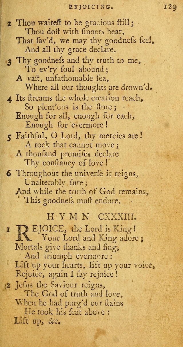 A Pocket hymn book, designed as a constant companion for the pious: collected from various authors page 136