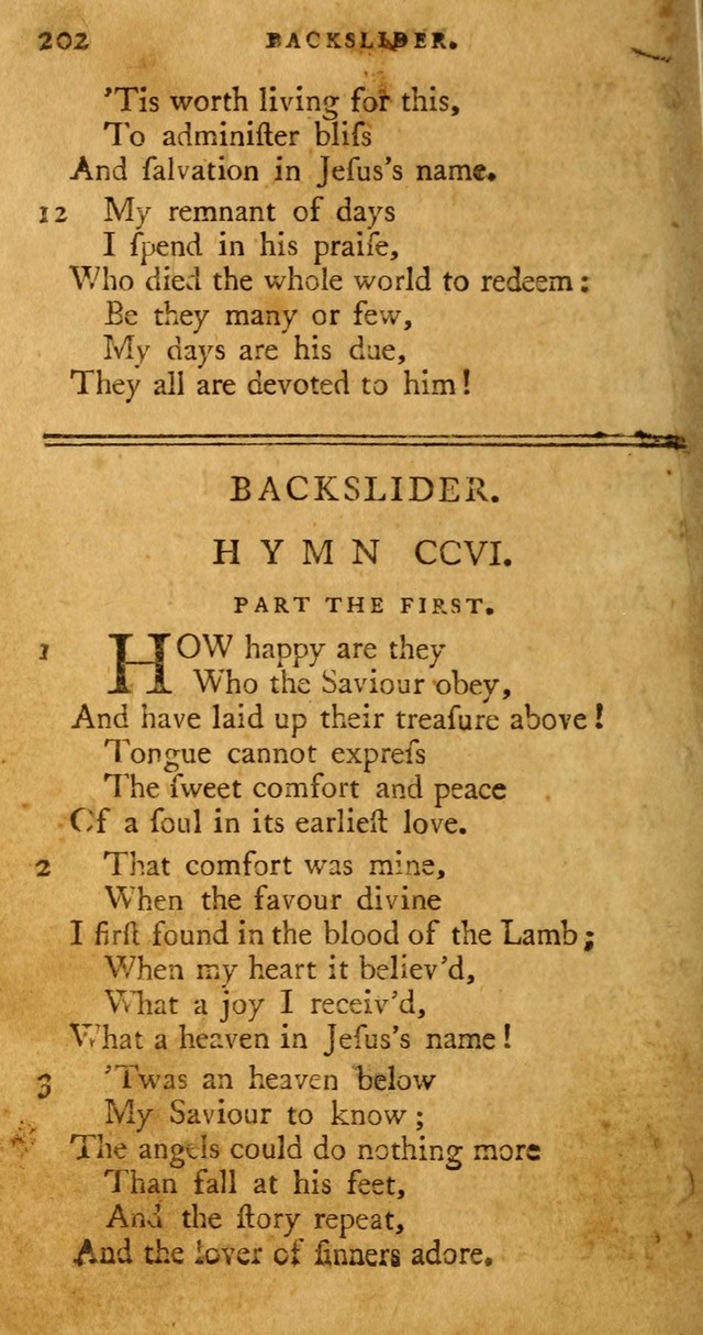 A Pocket hymn book, designed as a constant companion for the pious: collected from various authors page 209