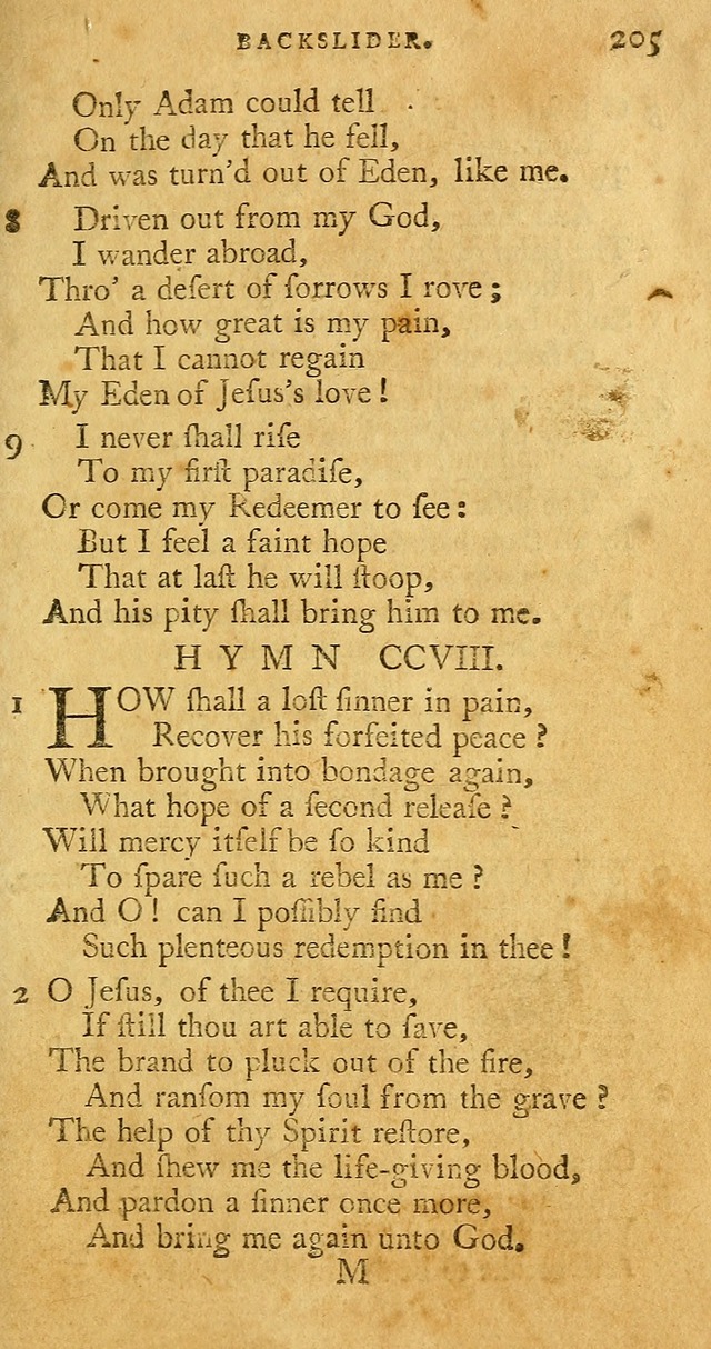 A Pocket hymn book, designed as a constant companion for the pious: collected from various authors page 212