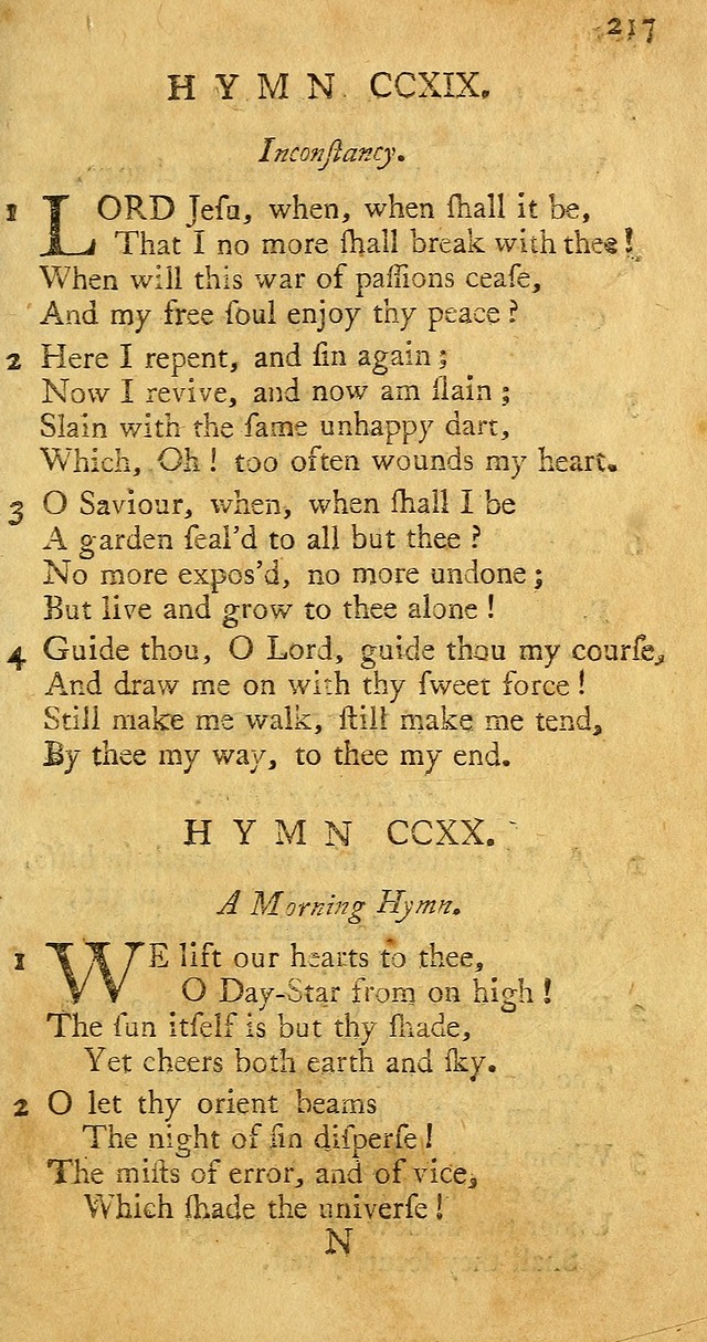 A Pocket hymn book, designed as a constant companion for the pious: collected from various authors page 224