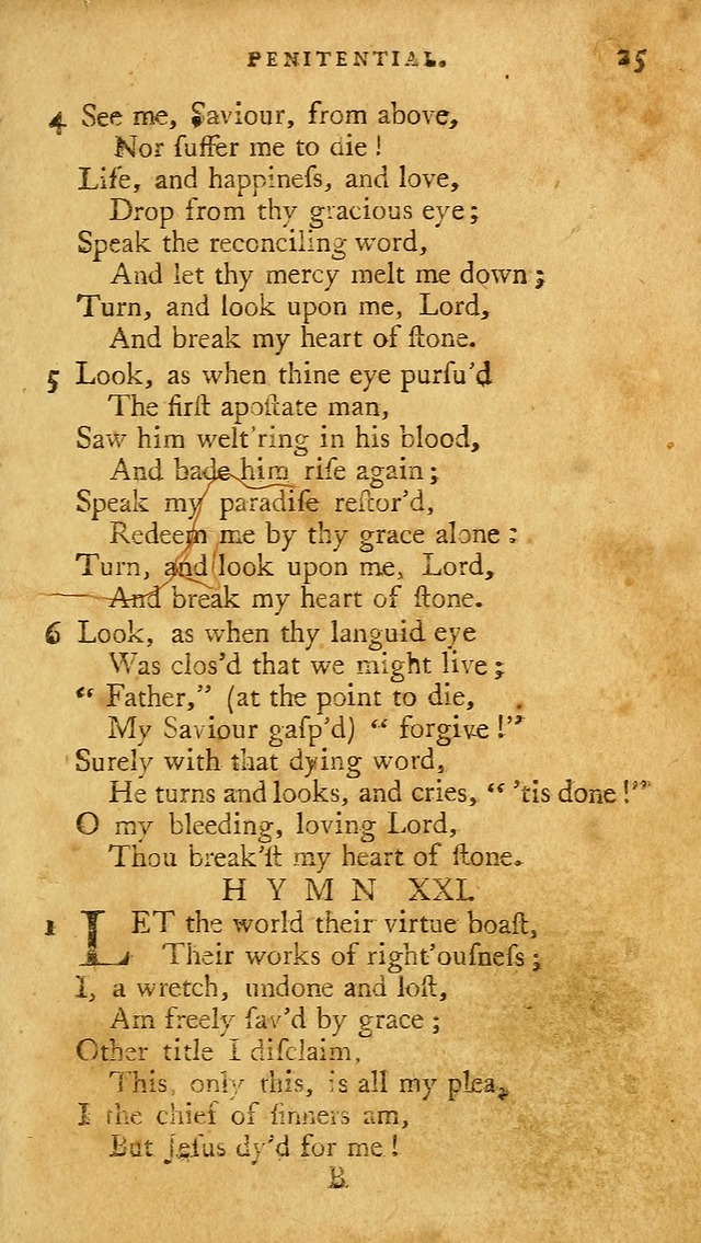 A Pocket hymn book, designed as a constant companion for the pious: collected from various authors page 32