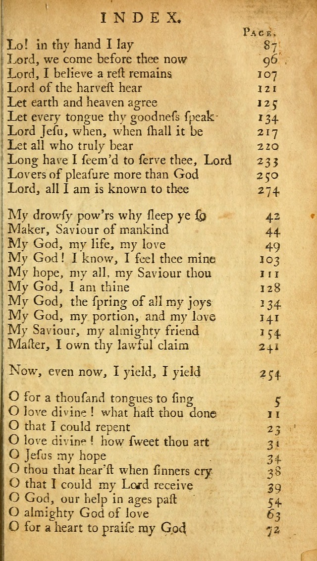 A Pocket hymn-book, designed as a constant companion for the pious: collected from various authors (11th ed.) page 283