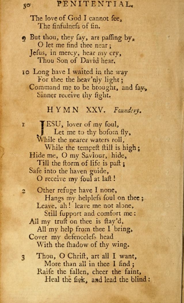 A Pocket hymn-book, designed as a constant companion for the pious: collected from various authors (11th ed.) page 30