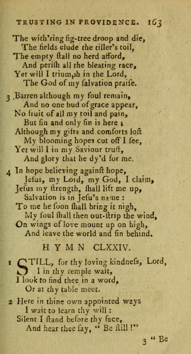 A Pocket Hymn Book: designed as a constant companion for the pious, collected from various authors (9th ed.) page 163