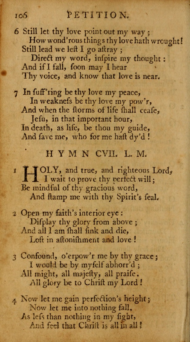 A Pocket Hymn-book: designed as a constant companion for the pious, collected from various authors (18th ed.) page 108