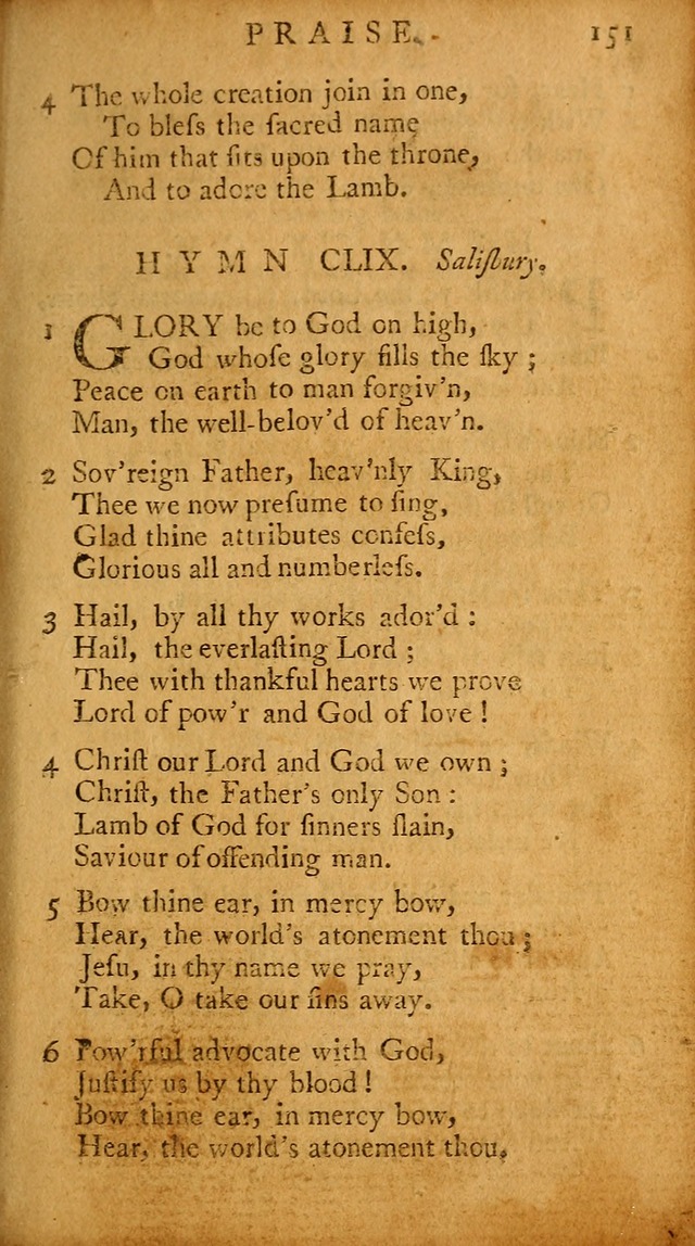 A Pocket Hymn-book: designed as a constant companion for the pious, collected from various authors (18th ed.) page 145