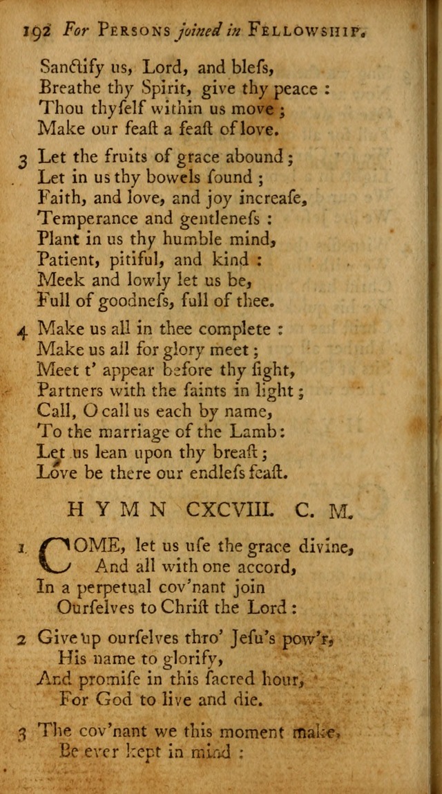A Pocket Hymn-book: designed as a constant companion for the pious, collected from various authors (18th ed.) page 186