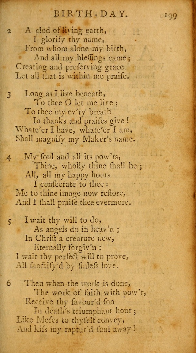A Pocket Hymn-book: designed as a constant companion for the pious, collected from various authors (18th ed.) page 193