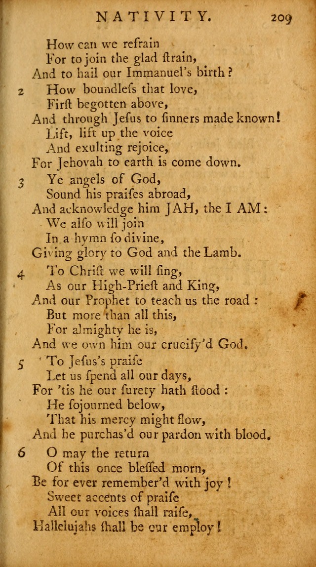 A Pocket Hymn-book: designed as a constant companion for the pious, collected from various authors (18th ed.) page 203