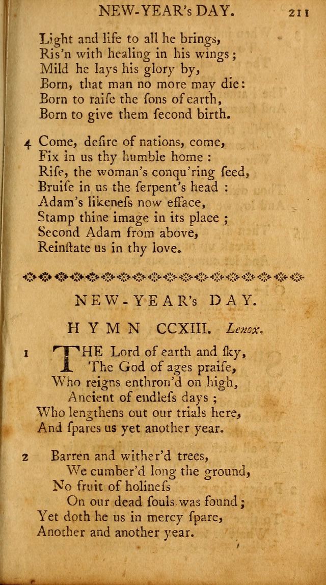 A Pocket Hymn-book: designed as a constant companion for the pious, collected from various authors (18th ed.) page 205