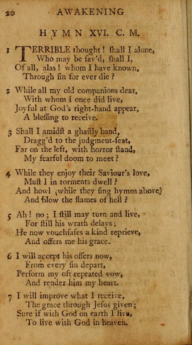 A Pocket Hymn-book: designed as a constant companion for the pious, collected from various authors (18th ed.) page 22