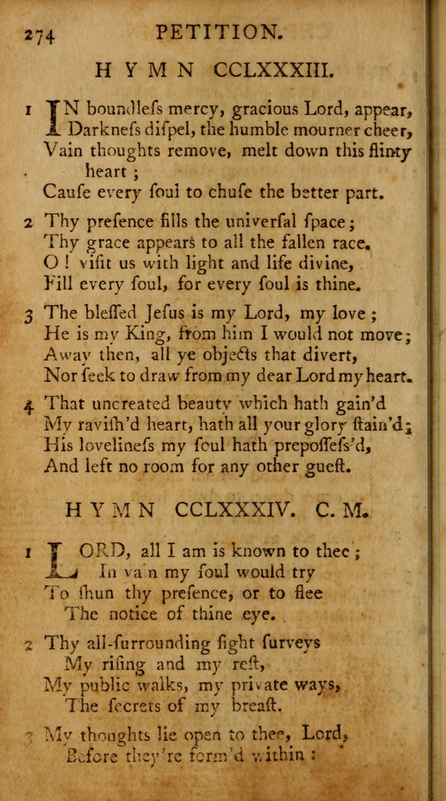 A Pocket Hymn-book: designed as a constant companion for the pious, collected from various authors (18th ed.) page 268