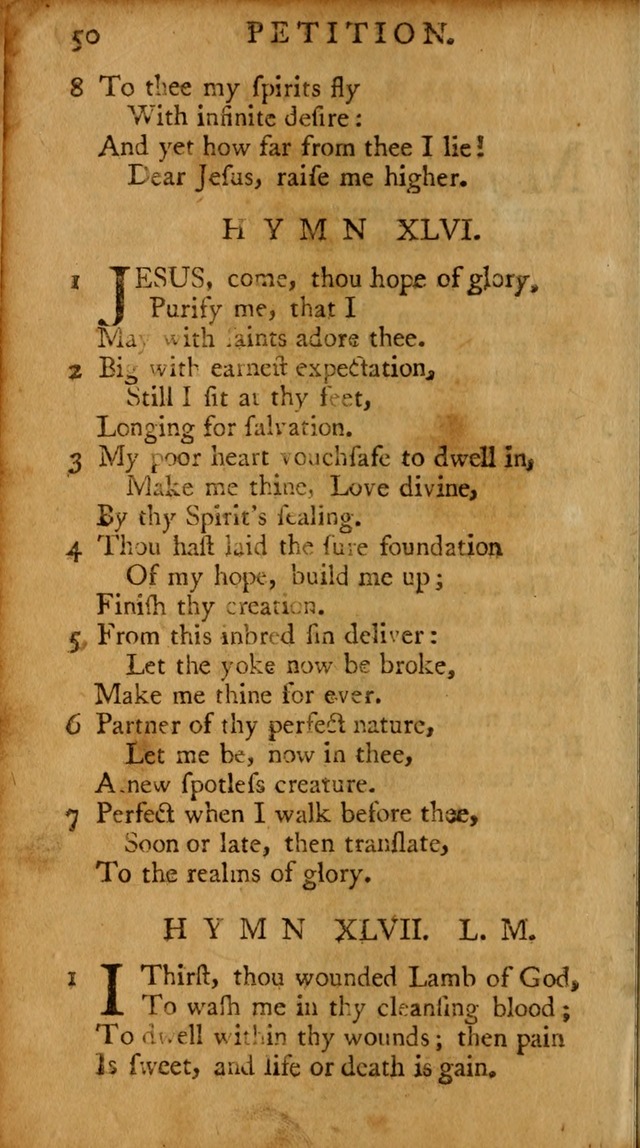 A Pocket Hymn-book: designed as a constant companion for the pious, collected from various authors (18th ed.) page 52