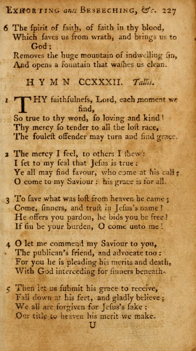 A Pocket Hymn-Book: designed as a constant companion for the pious: collected from various authors. (21st ed.) page 227
