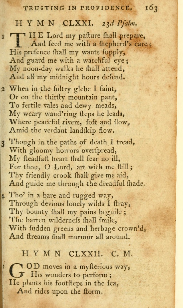 A Pocket hymn-book, designed as a constant companion for the pious: collected from various authors page 178