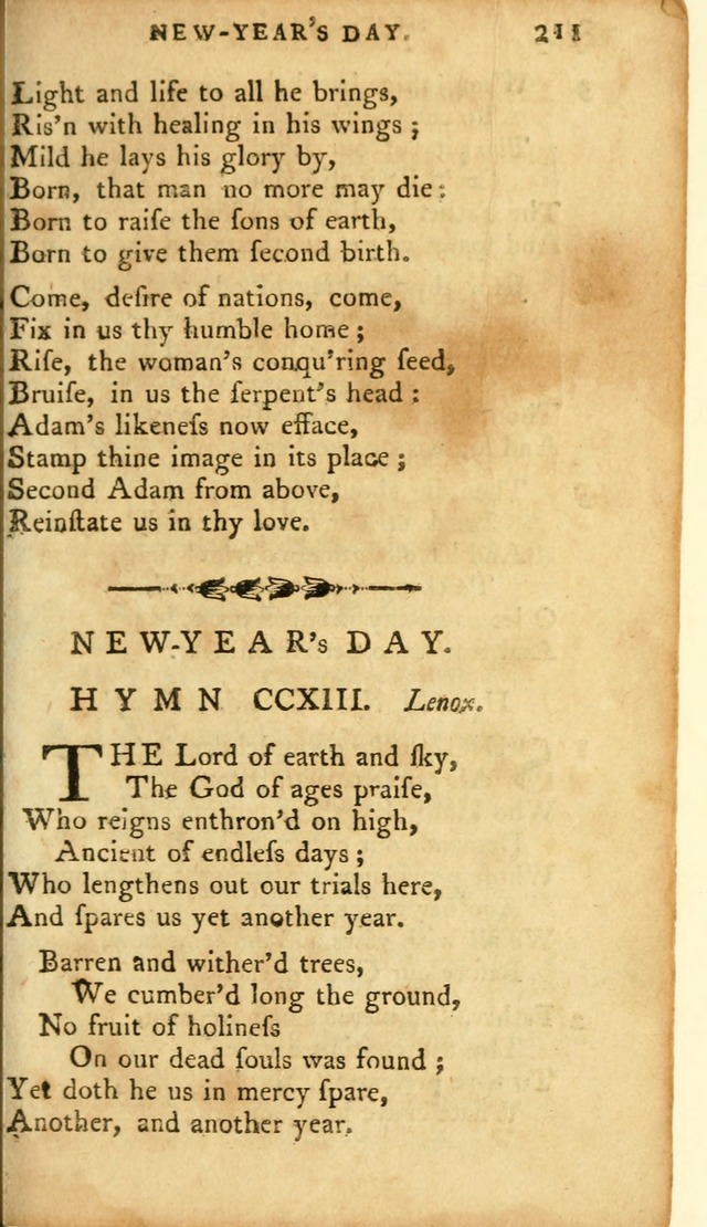 A Pocket hymn-book, designed as a constant companion for the pious: collected from various authors page 226