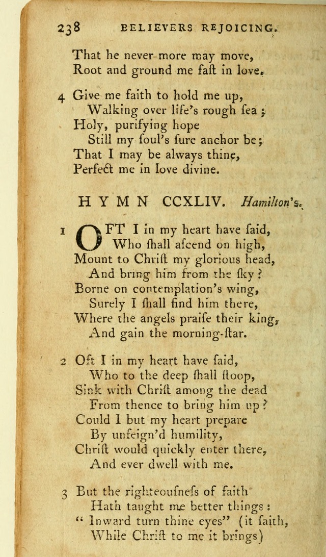 A Pocket hymn-book, designed as a constant companion for the pious: collected from various authors page 253