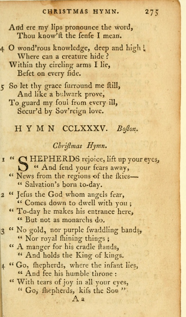 A Pocket hymn-book, designed as a constant companion for the pious: collected from various authors page 294