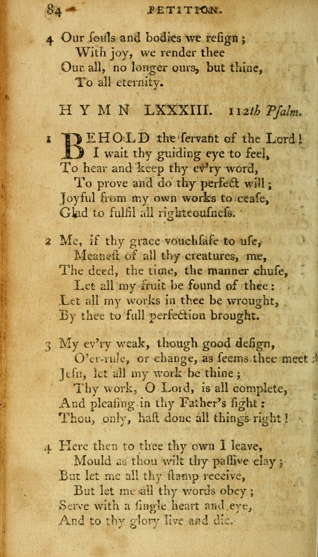 A Pocket hymn-book, designed as a constant companion for the pious: collected from various authors page 97