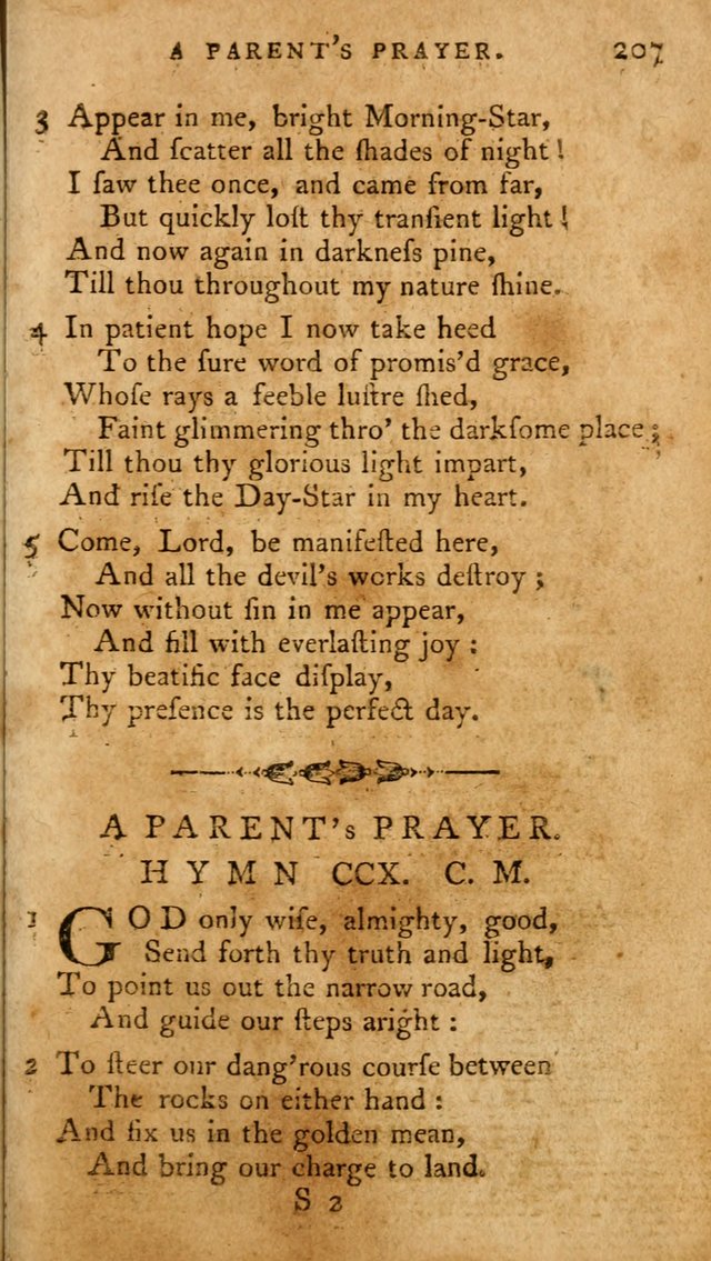 A Pocket Hymn Book, Designed as a Constant Companion for the Pious,  Collected from Various Authors. 28th ed. page 207