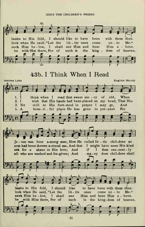 The Primary Hymn Book: Hymns and Songs for Little Children page 25