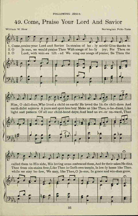 The Primary Hymn Book: Hymns and Songs for Little Children page 29