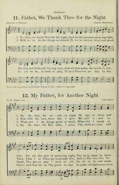 The Primary Hymn Book: Hymns and Songs for Little Children page 6