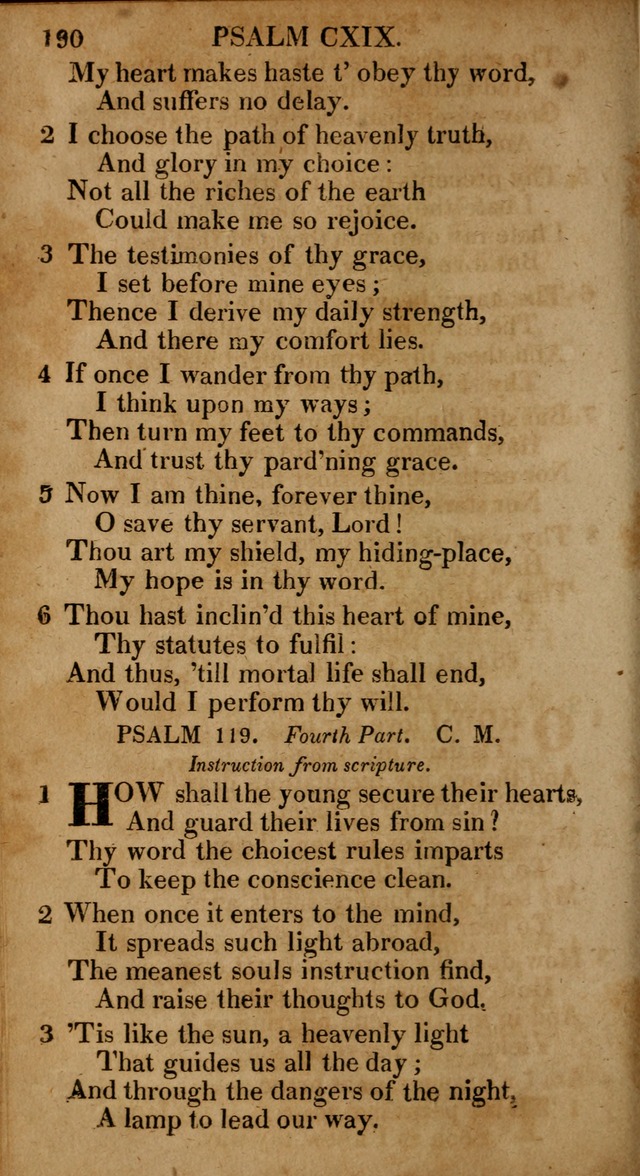 The Psalms and Hymns: with the catechism, confession of faith and liturgy of the Reformed Dutch Church in North America page 190